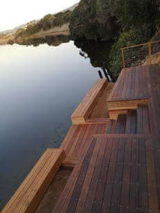 Timber pergolas, decks & handrails by Custom Decks & Walkways